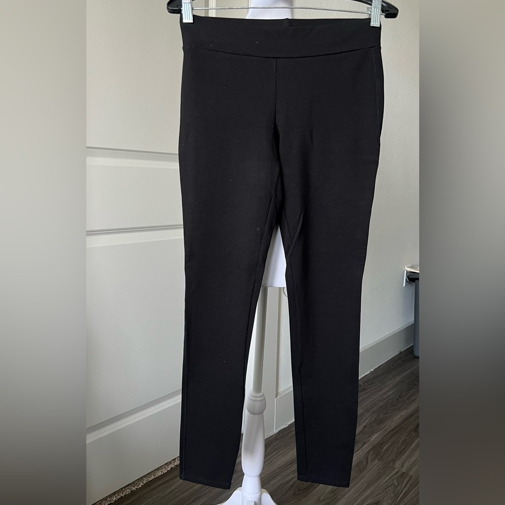Joie black tweed texture leggings XS